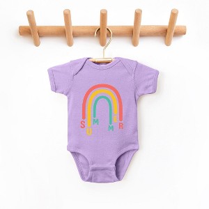 The Juniper Shop Rainbow Summer Baby Bodysuit - 1 of 2