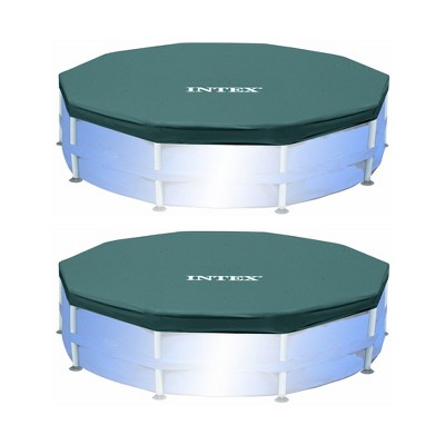 Intex Round Above Ground Swimming Pool Cover, (Pool Cover Only)