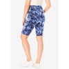 Woman Within Plus Size Pocket Bike Short - 3 of 4
