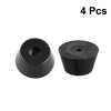 Unique Bargains Rubber Durable Anti-Slip Furniture Feet Bumpers Pads 4 Pcs - 4 of 4