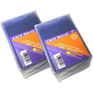Cardboard Gold Card Saver 1 Semi-Rigid Trading Card Holders | 1 Pack Box of 200 - 1 of 3