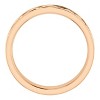 Pompeii3 Mens 14k Rose Gold 6MM Woven Comfort Fit Wedding Band - 2 of 4