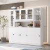 FUFU&GAGA Combination Modular Cabinet Living Room Display Cabinet Storage Solutions - 4 of 4