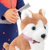 Our Generation Leslie with Plush Dog Husky 18" Doll & Pet Set - image 4 of 4