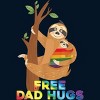 Adult Design By Humans Free Dad Hugs Rainbow Sloth Pride By KangThien Tank Top - 2 of 2