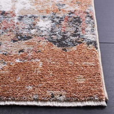 Light Blue Square Hand-Knotted Elegance Area Rug - 59" x 59"