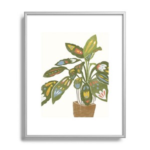 Alja Horvat Scandinavian Plant Metal Framed Art Print - Deny Desings - 1 of 3