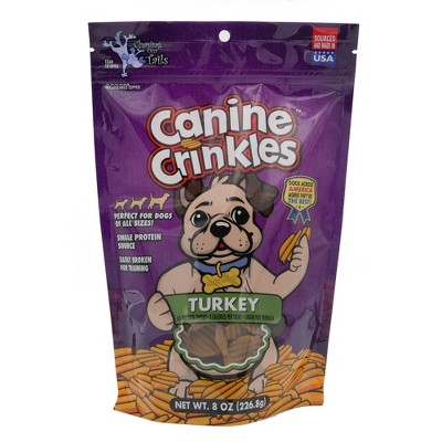 Chasing Our Tails Canine Crinkles Turkey Dog Treats 8 oz