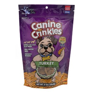 Chasing Our Tails Canine Crinkles Turkey Dog Treats 8 oz - 1 of 4