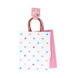 2ct Cub Valentine's Day All Over Heart Print Gift Bags - Spritz™