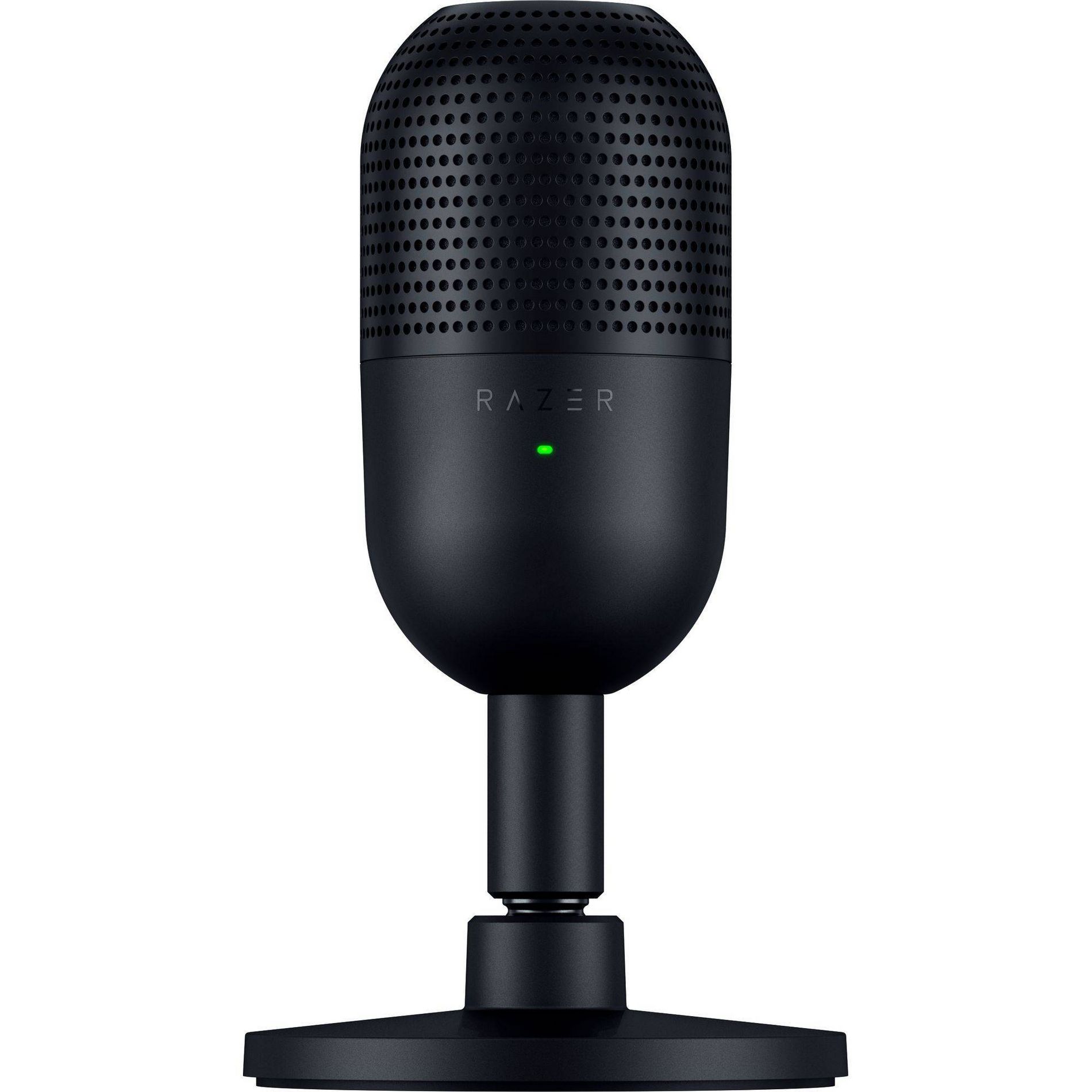 Razer Seiren V3 Mini Ultra Compact USB Microphone: Condenser, Supercardioid Pattern