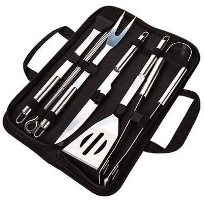 The Lakeside Collection 10-Pc. BBQ Utensil Kit