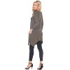 Women's 3/4 Sleeve Makayla Tunic Top with Pockets - White Mark - 3 of 3