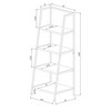 60" Loring 4 Shelf Trestle Bookcase - Threshold™ - image 4 of 4