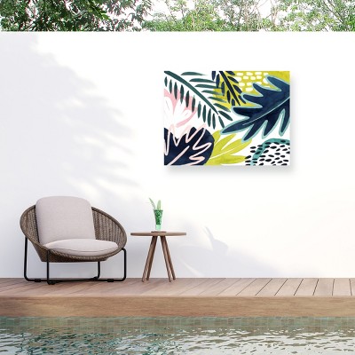 "Tropical Salve II" Outdoor Canvas