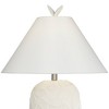 360 Lighting Bird and Leaf 32" Tall Large Country Cottage End Table Lamp White Ceramic Single White Shade Living Room Bedroom Bedside Nightstand House - 4 of 4