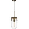 Stovall 60W Metal/Glass/Birch Wood Pendant Light - 3 of 4