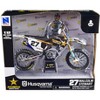 Husqvarna FC450 Motorcycle #27 Malcolm Stewart "Rockstar Energy Drink" 1/12 Diecast Model by New Ray - 3 of 4