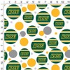 North Dakota State NDSU Stripes Premium Gift Wrap Wrapping Paper Roll 30x72 - 2 of 4