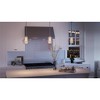 Urban Ambiance Luxury Modern Pendant Light,  10-1/2" x 10",  Sterling Steel Finish, UHP2860 - 2 of 4