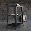 3 Tiered Harold Industrial Dining Cart with Wheels and Storage - AC Pacific: Stainless Steel, Space-Saving Design - 4 of 4