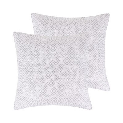 Wexford Grey Euro Sham Set - Two Euro Shams - Levtex Home : Target