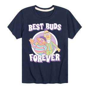 Boys' - Sesame Street - Best Buds Forever Short Sleeve Graphic T-Shirt - 1 of 4