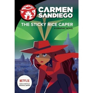 The Sticky Rice Caper - (Carmen Sandiego Graphic Novels) by  Clarion Books (Paperback) - 1 of 1