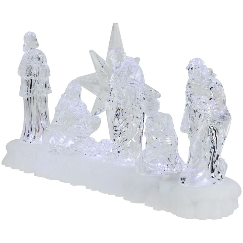 Northlight LED Lighted Nativity Scene Acrylic Christmas Decoration - 12.25", 4 of 8