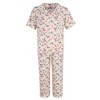 PJ Couture Women's  Floral Capri PJ Set - 2 of 4