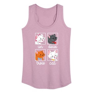 Women's - Disney - Cats & Dogs Graphic Racerback Tank - 1 of 4