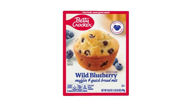 Betty Crocker Blueberry Muffin Mix -16.9oz, 2 of 13, play video