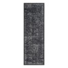 Vintage Distressed Area Rug Low Pile Non-Slip Rugs Washable Rug - 2 of 4