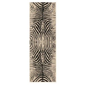 Zebra Stripe Woven Rug - Threshold™ - 1 of 4