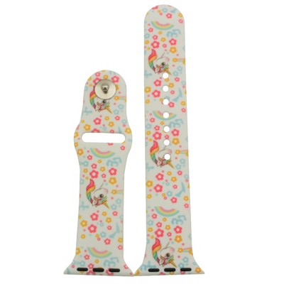 Olivia pratt printed silicone apple watch band