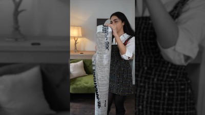 Jordan High-Low Pile Geometric White and Black Indoor/Outdoor Rug