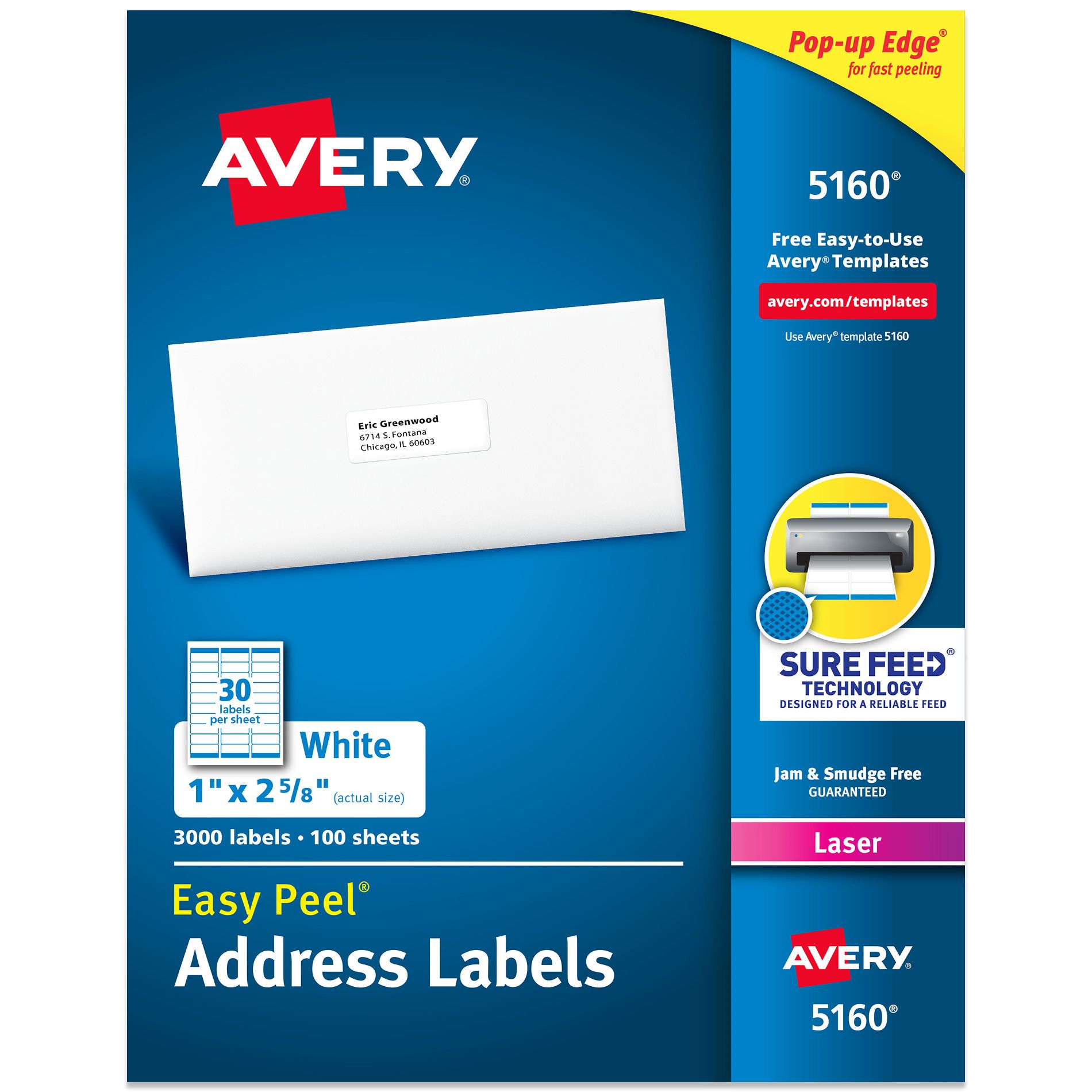 Avery Laser Address Labels
