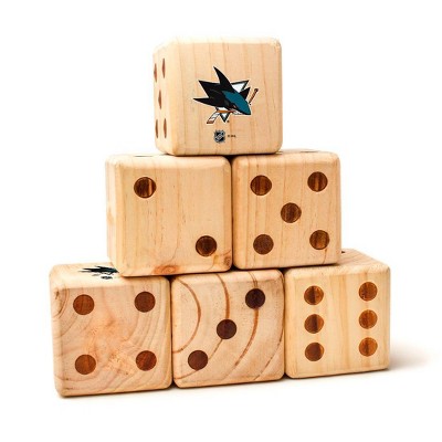 NHL San Jose Sharks Yard Dice