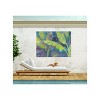Cottage Garden West of The Wind Bermuda Palm Green, Blue 40 x 30 Inch Waterproof Gallery Wrapped Canvas, Outdoor Garden, Yard, Patio All Weather - 2 of 2