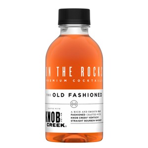On The Rocks OTR The Old Fashioned Whiskey Cocktail - 200ml PET Bottle - 1 of 4
