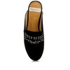 Eve Park Stud Embellished Penny Strap Mules - 4 of 4