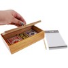 WE Games Aces & Spades Wood Card & Poker Dice Box - 4 of 4
