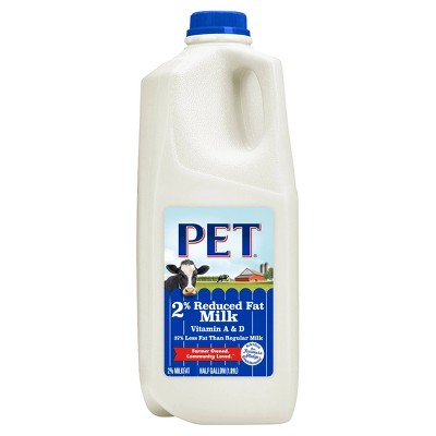 PET Dairy 2% Reduced Fat Milk - 0.5gal