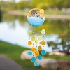 Woodstock Windchimes Sunset Beach Capiz Chime, Wind Chimes For Outside, Wind Chimes For Garden, Patio, and Outdoor Decor, 30"L - 2 of 4