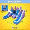 Pogo Bounce House Crossover Double Water Slide Bounce House Combo, No Blower - 2 of 4