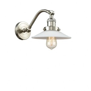 Halophane - 1 Light Wall Sconce In Industrial Style-11.5 Inches Tall and 8.5 Inches Wide - 1 of 1