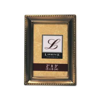 Lawrence Frames 766064D Nutmeg Wood 6x4 Hinged Double Picture Frame