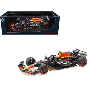 Red Bull Racing RB19 #1 "Oracle" 2nd Place F1 Sprint Race "Qatar GP" (2023) w/Driver Ltd Ed 1/18 Diecast Model Car by Minichamps - 1 of 3