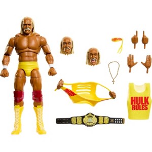 WWE Ultimate Edition Hulk Hogan Action Figure & Accessories Set, 6