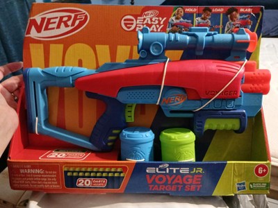 Pistolet Nerf Elite Junior - Pack Voyage Target Set Nerf : King Jouet, Nerf  et jeux de tirs Nerf - Jeux d'extérieur